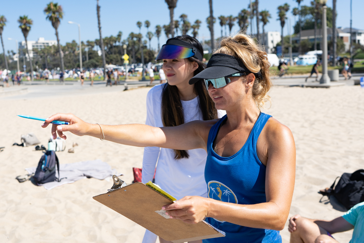 Santa Monica Beach Volleyball